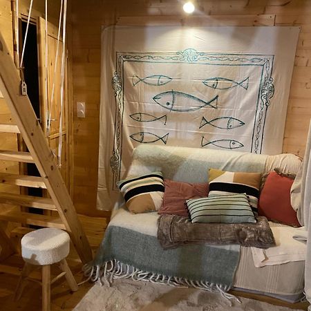 גראנוויל Maison En Bois 1 Chambre 4 Couchages Type Tiny House מראה חיצוני תמונה