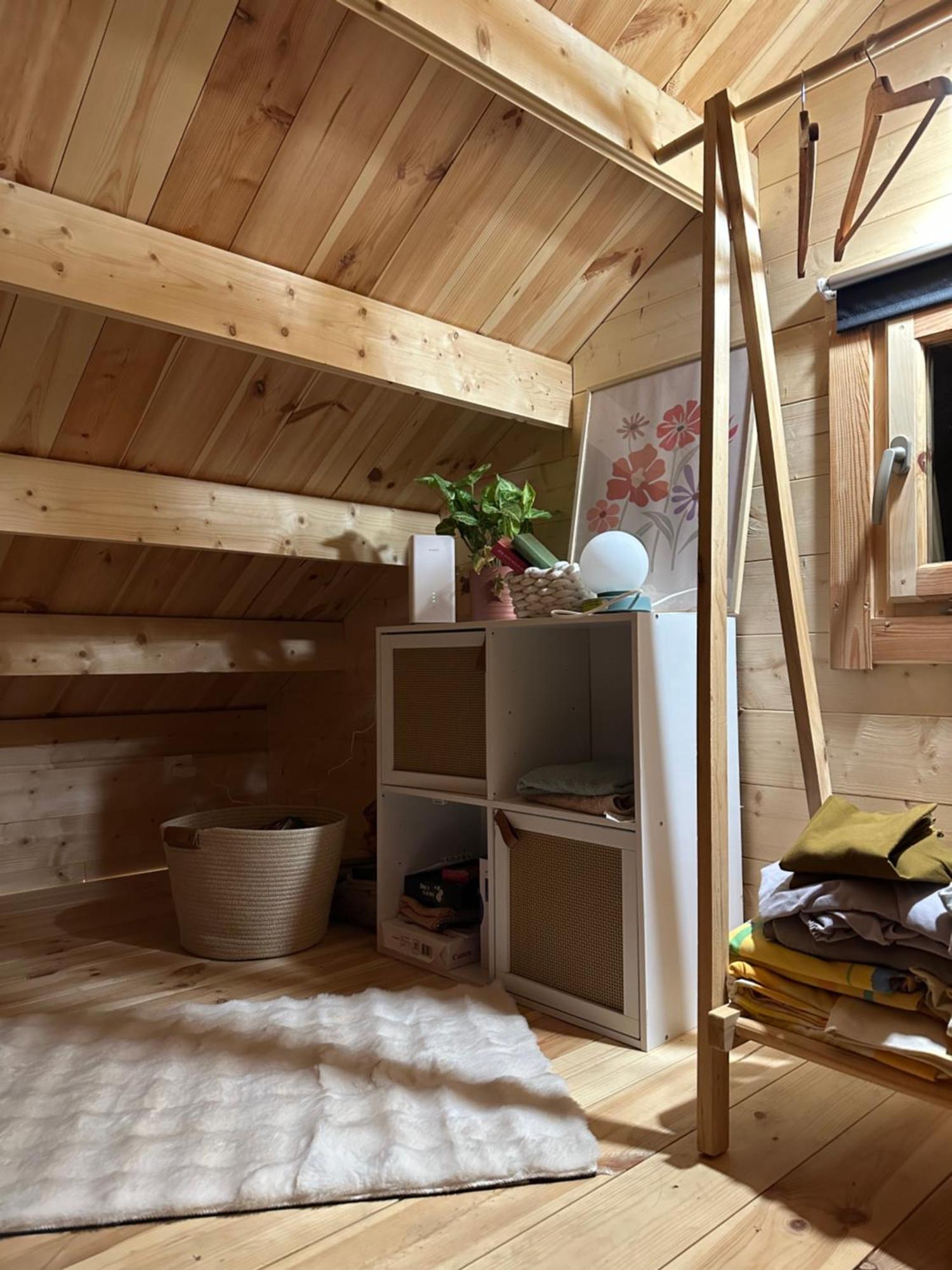 גראנוויל Maison En Bois 1 Chambre 4 Couchages Type Tiny House מראה חיצוני תמונה
