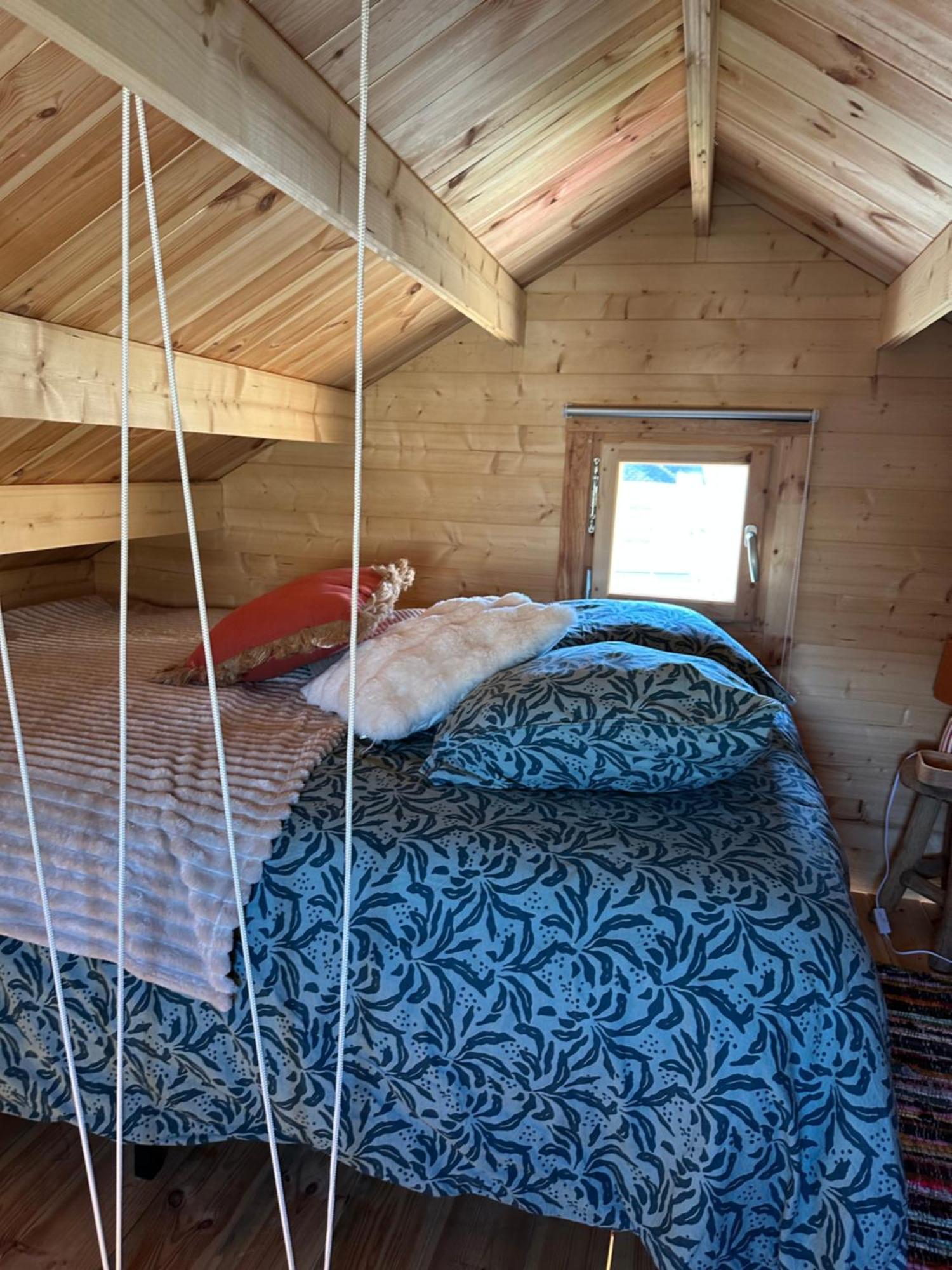 גראנוויל Maison En Bois 1 Chambre 4 Couchages Type Tiny House מראה חיצוני תמונה